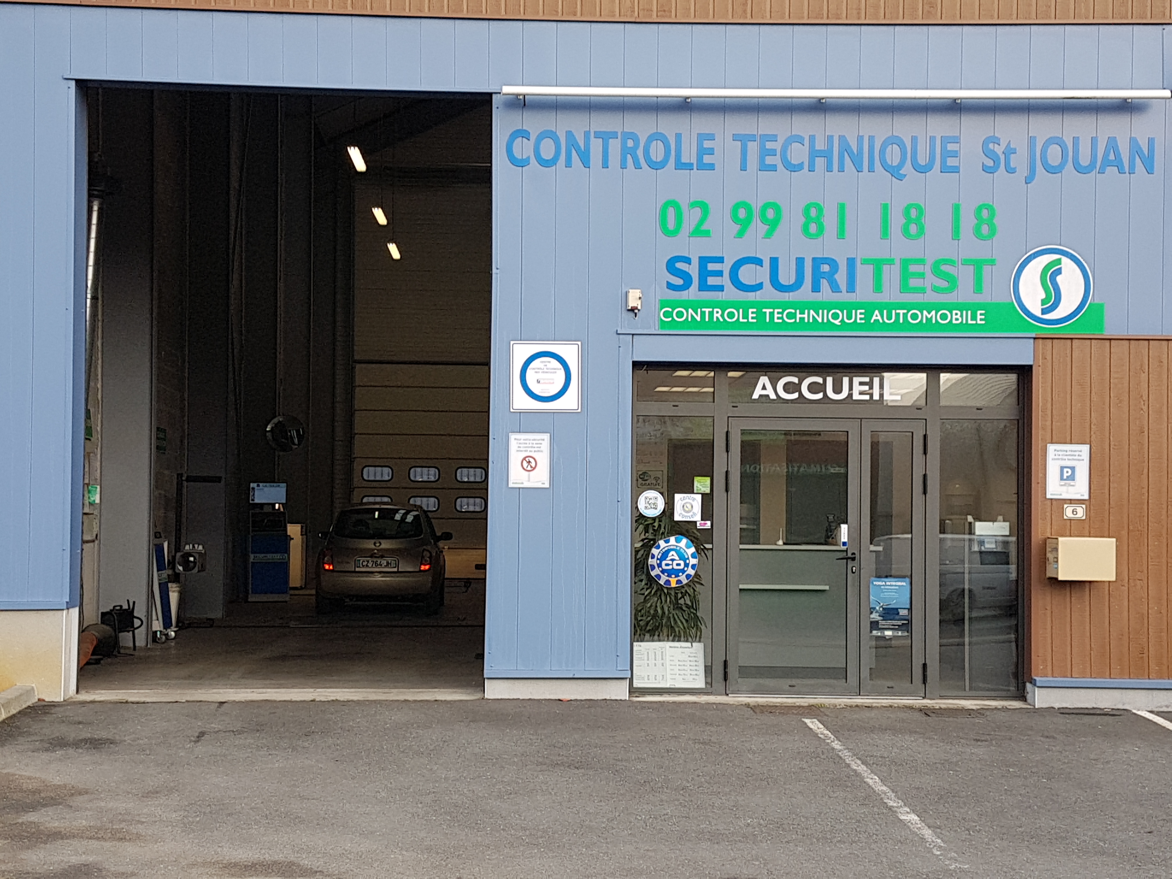Contrôle Technique SAINT JOUAN DES GUERETS | Sécuritest SAINT JOUAN DES